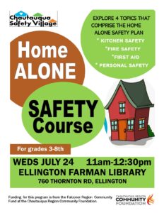 Home Alone Safety Course @ Ellington Farman Library